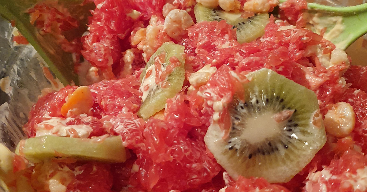 Salade de pamplemousse mémé